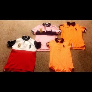Ralph Lauren Polos boys